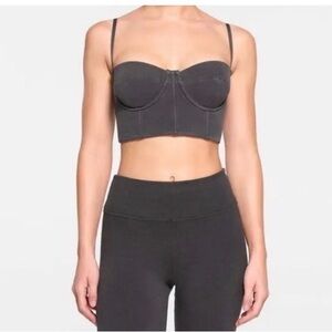 Gray Skims Bustier Top medium